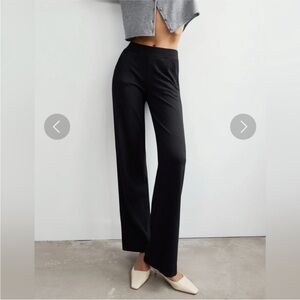 AYR High Hopes Pima Cotton Pull On Pants in Black